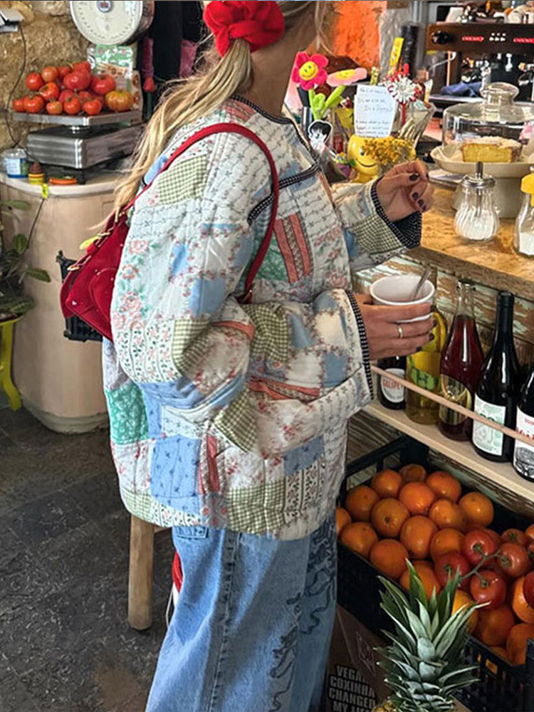 veste décontractée à simple boutonnage