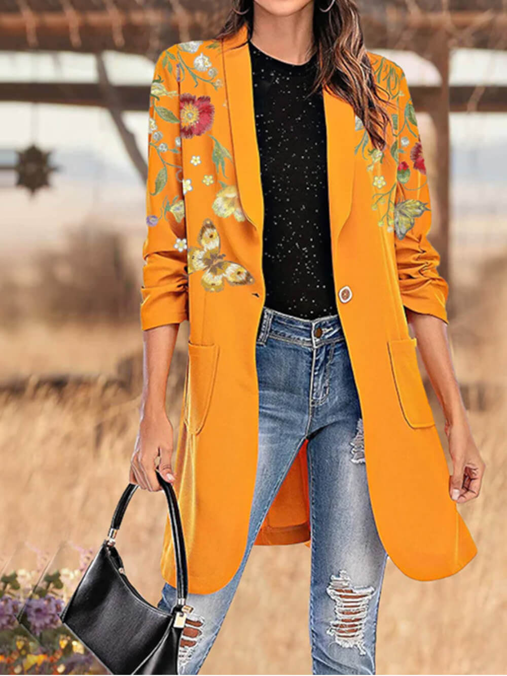 Manteau élégant et de haute qualité à la mode