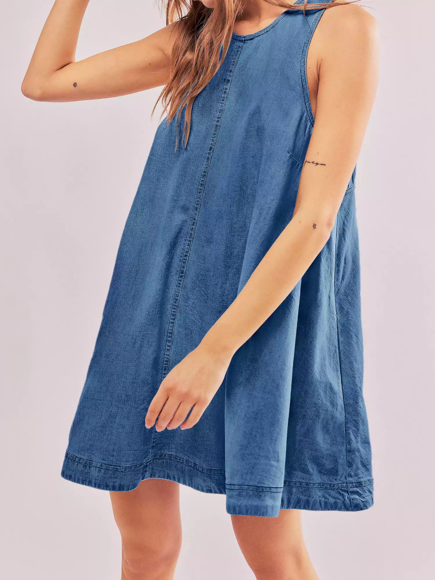 Robe mini en jean Sunset Stroll