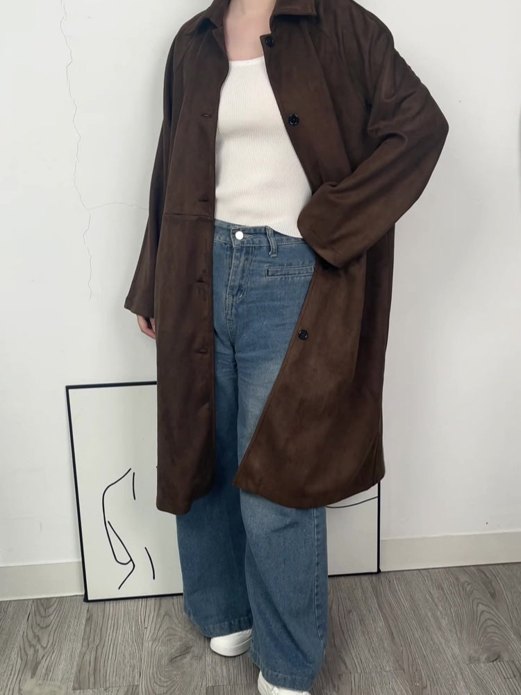 Chemise longue décontractée