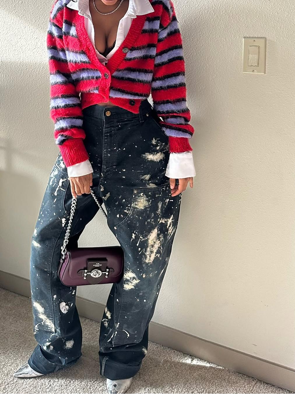 Jeans Splash Art Work