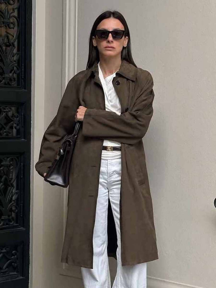 Chemise longue décontractée