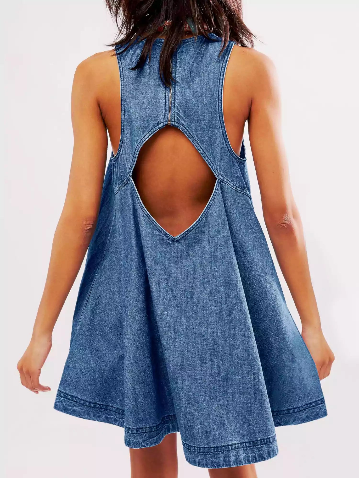 Robe mini en jean Sunset Stroll