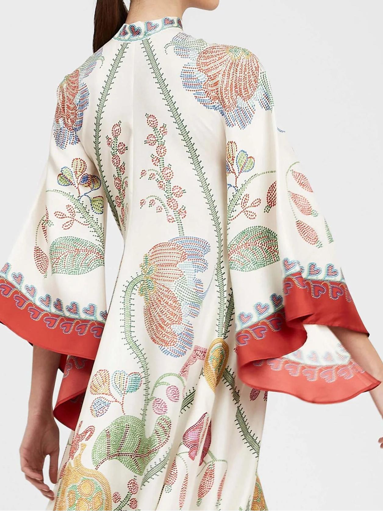 Robe maxi imprimée Magnifico