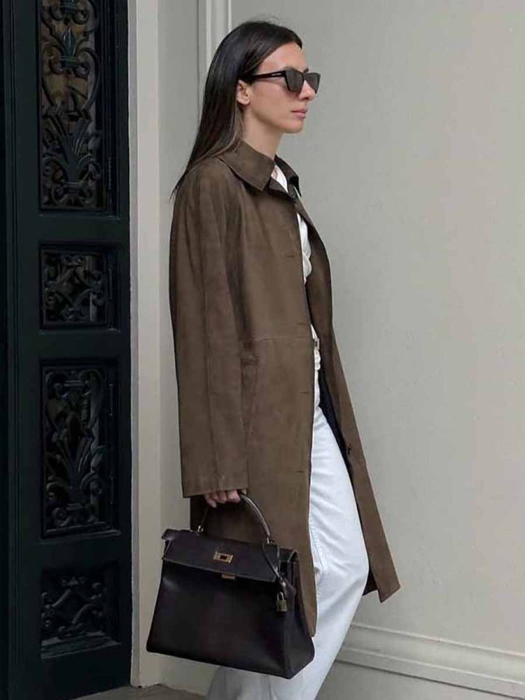 Chemise longue décontractée