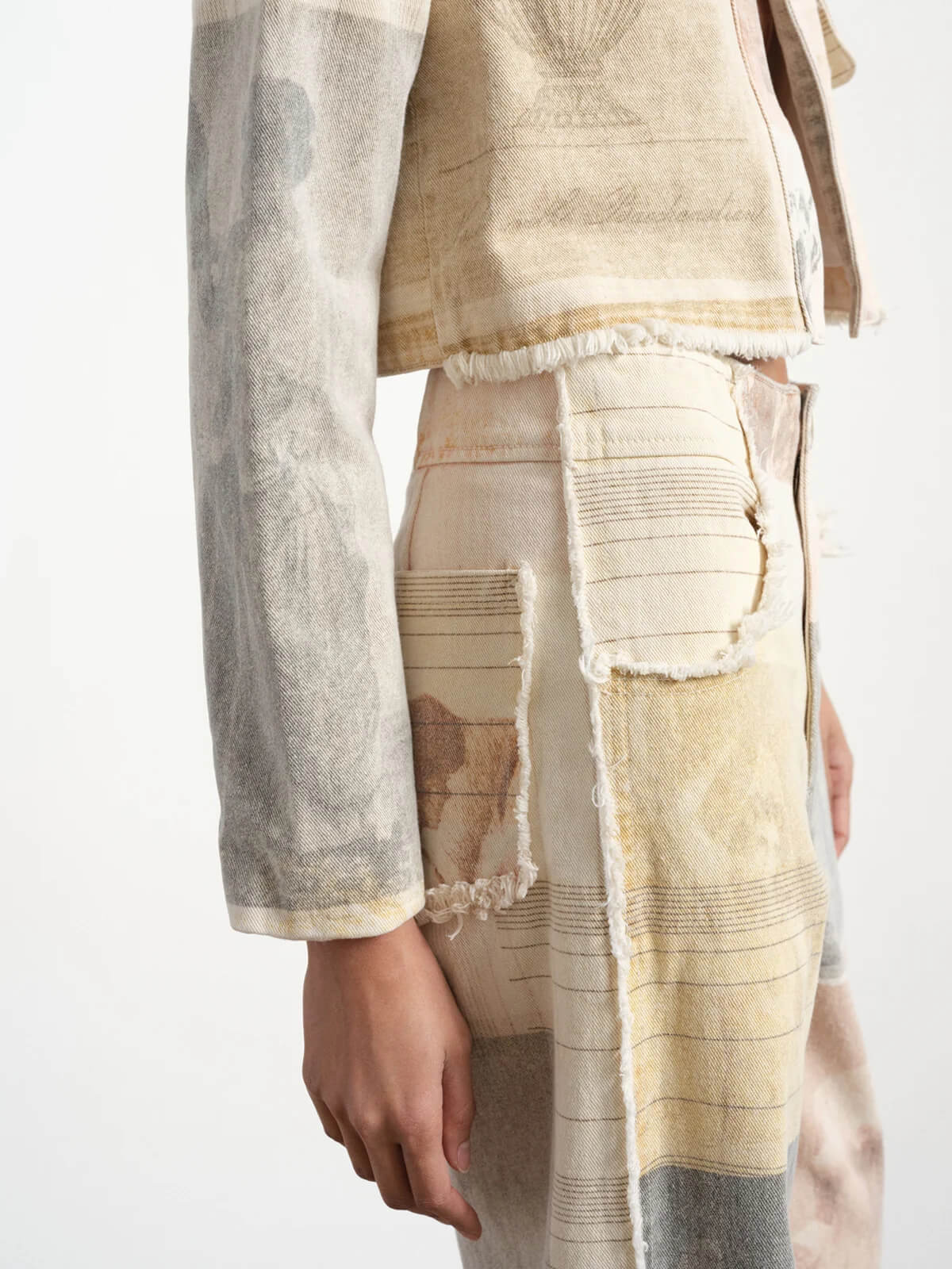 Jean Alma à jambes larges