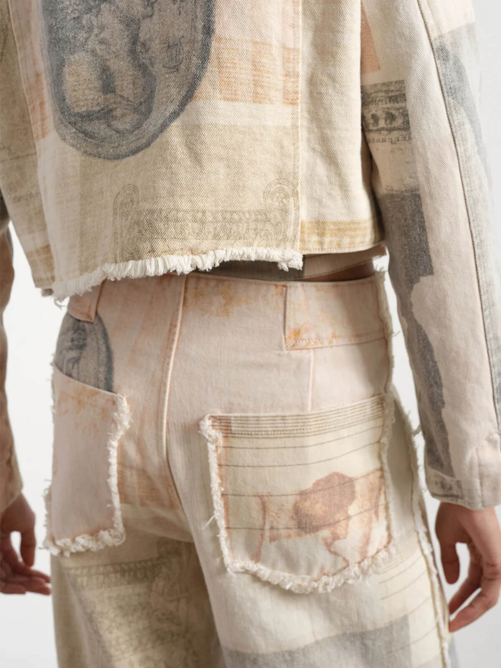 Jean Alma à jambes larges