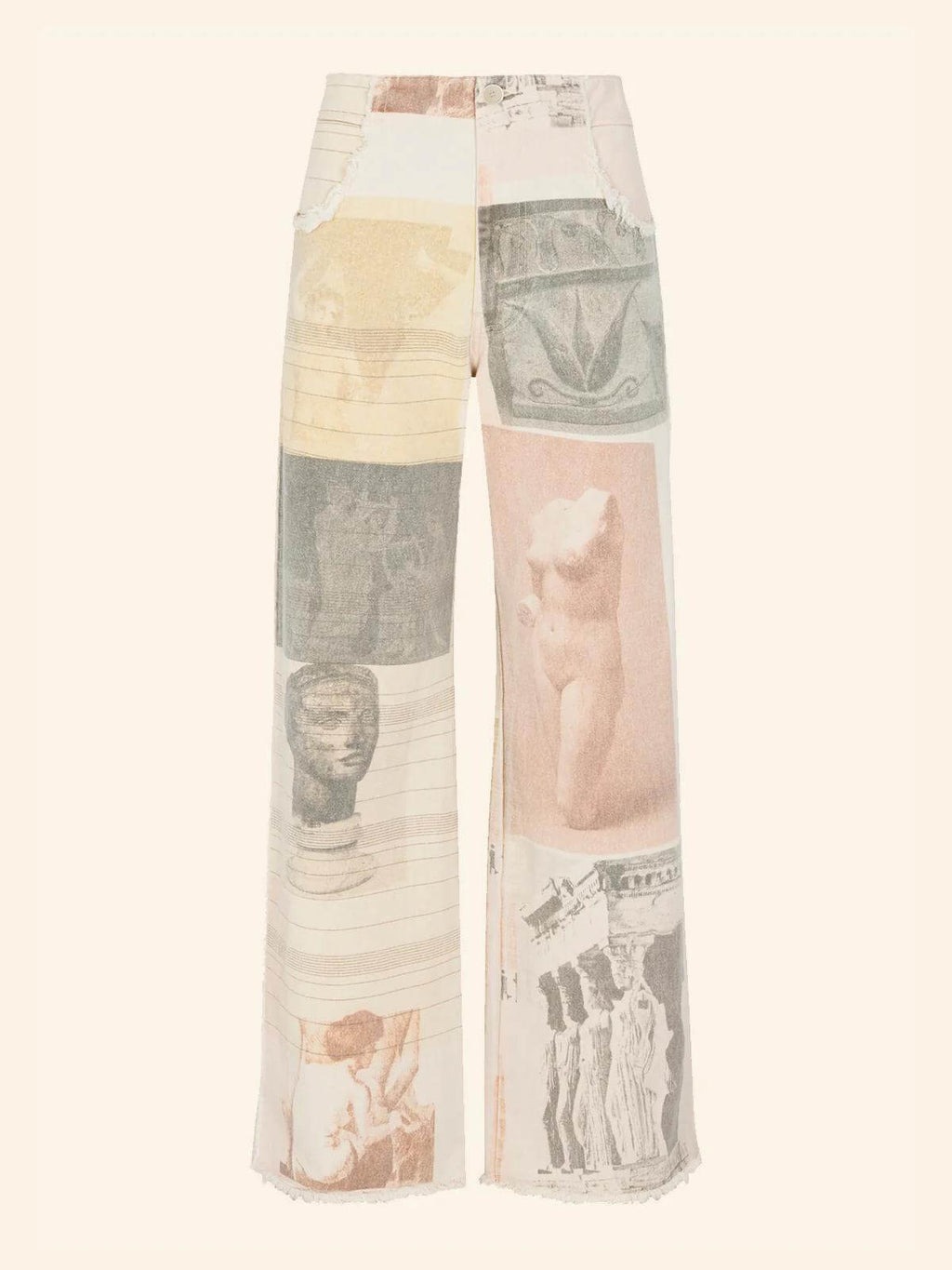 Jean Alma à jambes larges