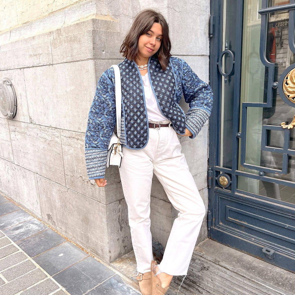 Veste imprimée réversible