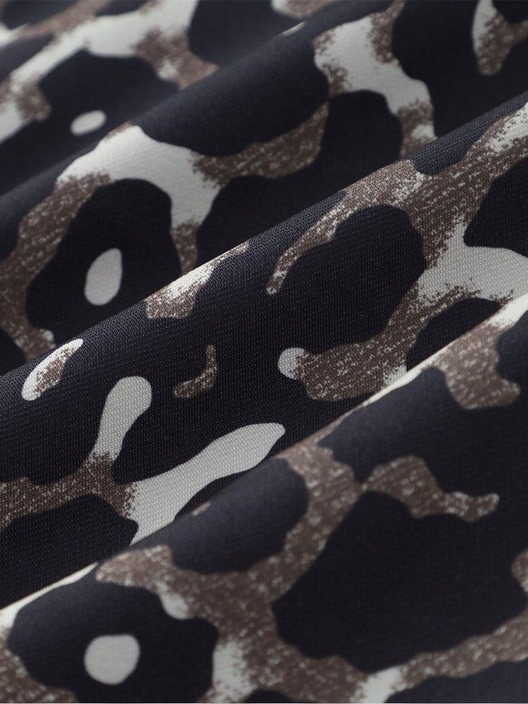 veste décontractée à imprimé animal