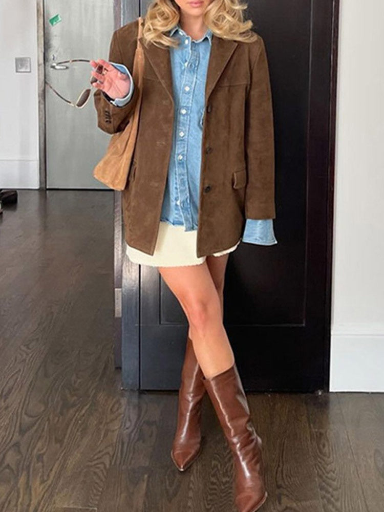 Manteau chaud et décontracté