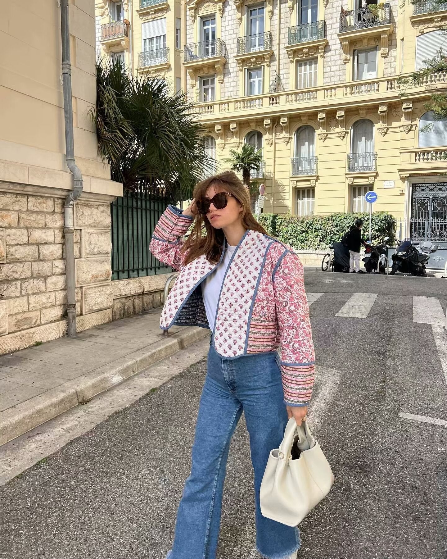 Veste imprimée réversible