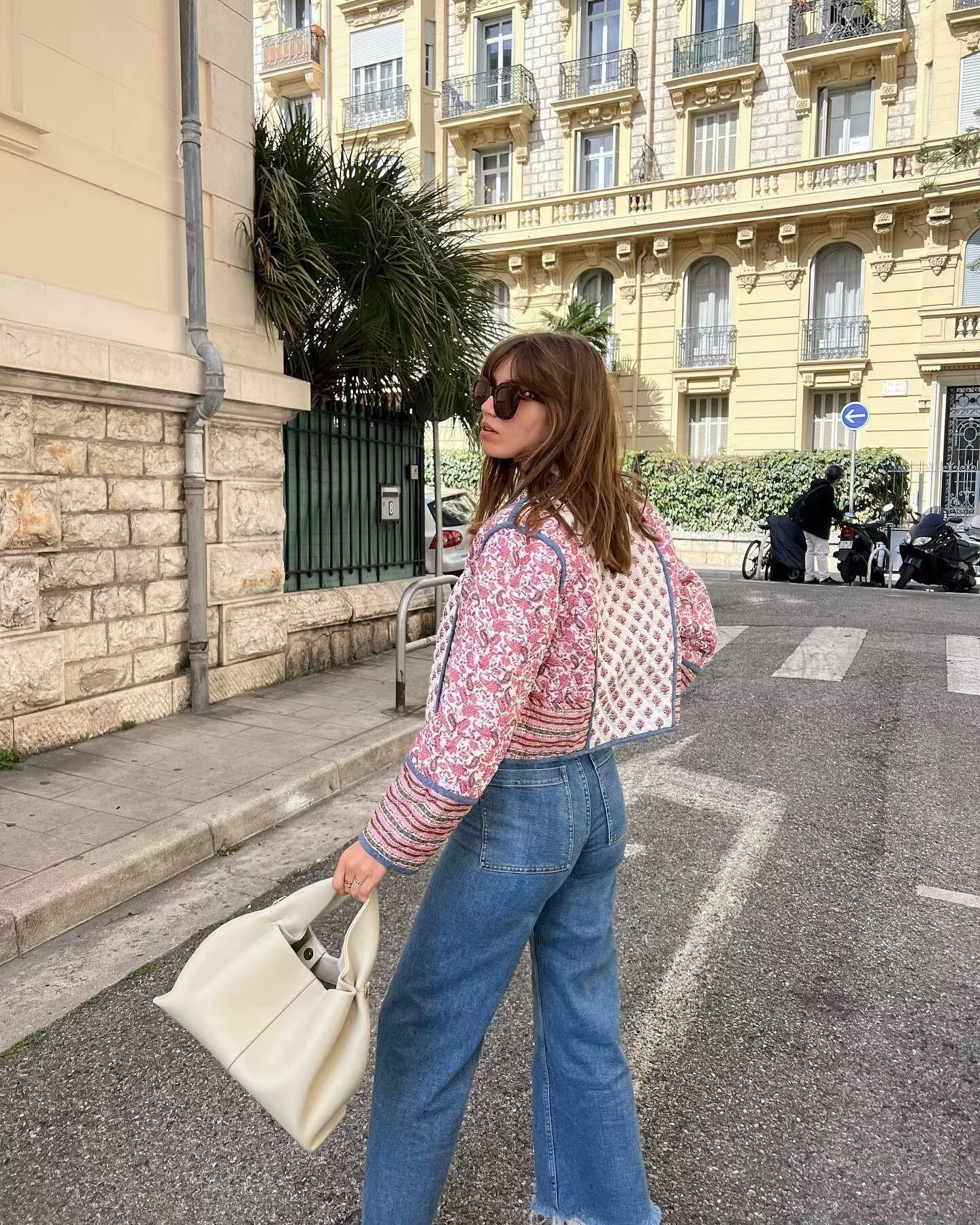 Veste imprimée réversible