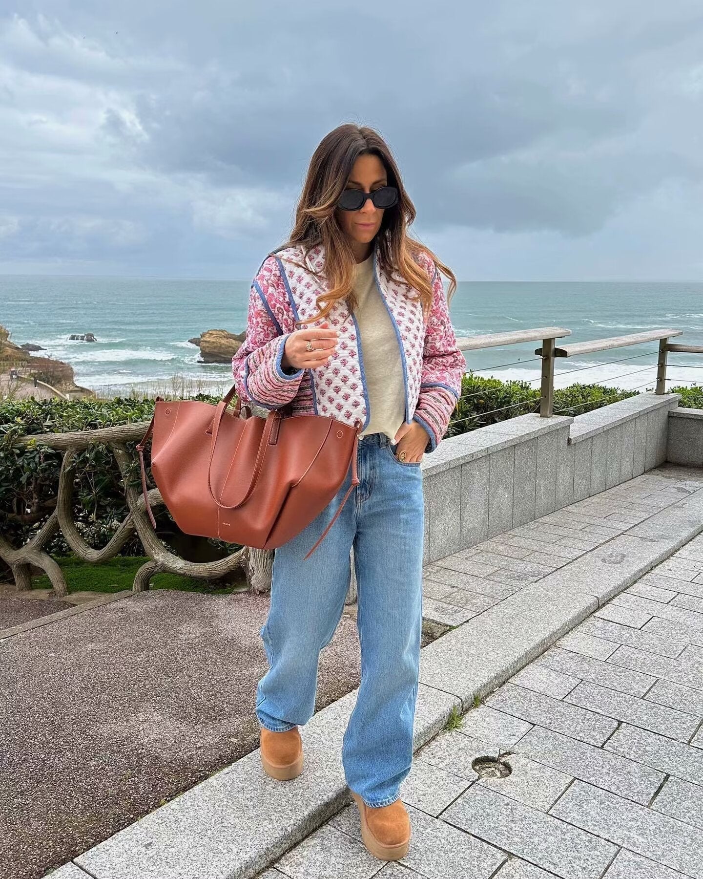 Veste imprimée réversible