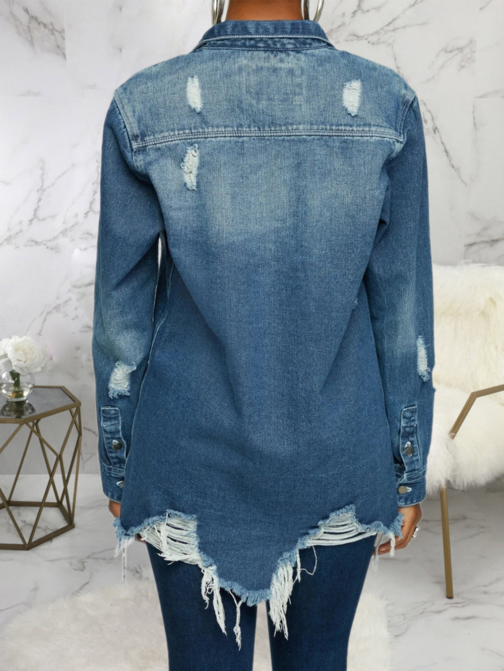 veste en jean sexy et tendance pour femme