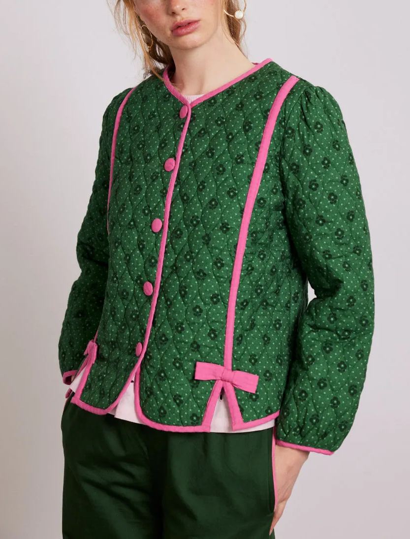 Veste à nœud rose Green Life