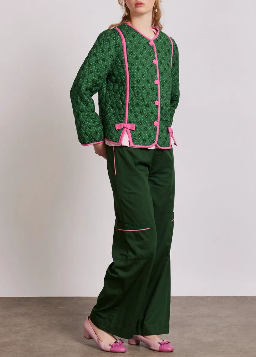 Veste à nœud rose Green Life